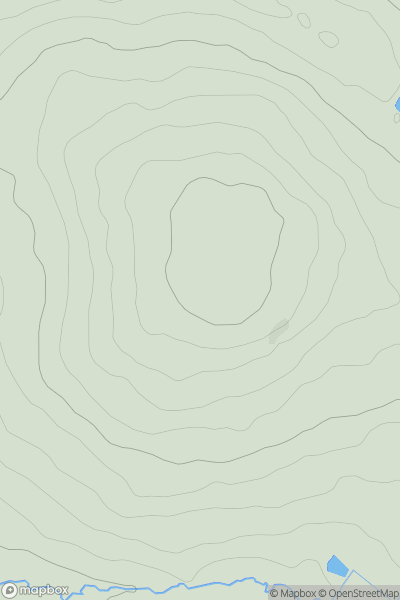 Thumbnail image for The Beacon [South West England] [SX067663] showing contour plot for surrounding peak